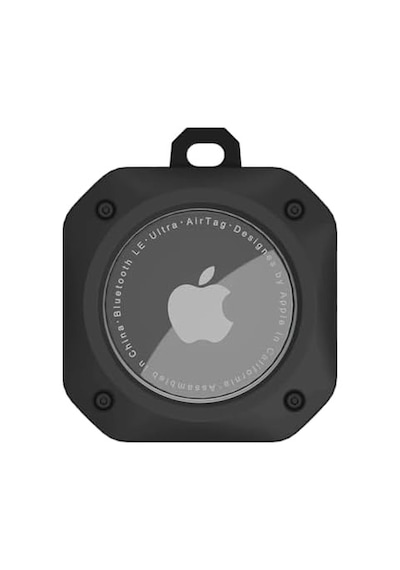 Tagsafe Proshield Taşınabilir Anahtarlık Airtag Uyumlu Kılıf Black