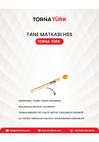 0.6mm Hss Tane Matkabı Ucu 10'lu Paket