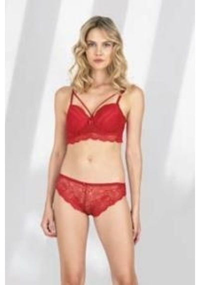 Fabony Bayan Dantelli Bralet Destekli Sütyen Külot Takımı 4210 001