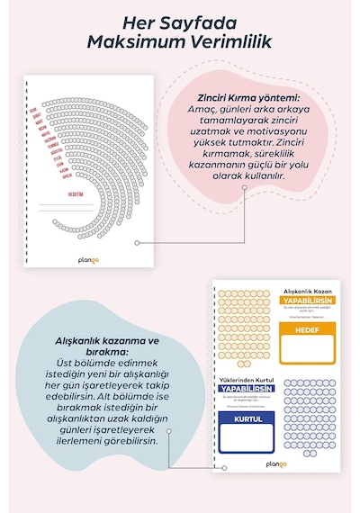 Planlama Defteri Tyt - Ayt - Lgs - Kpss Sınav Planlama Defteri Çok Renkli