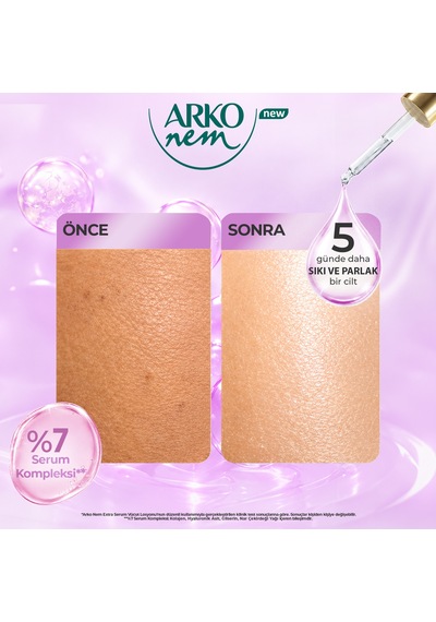 Arko Nem Extra Serum Sıkışlaştırıcı & Yenileyici Vücut Losyonu 200 Ml