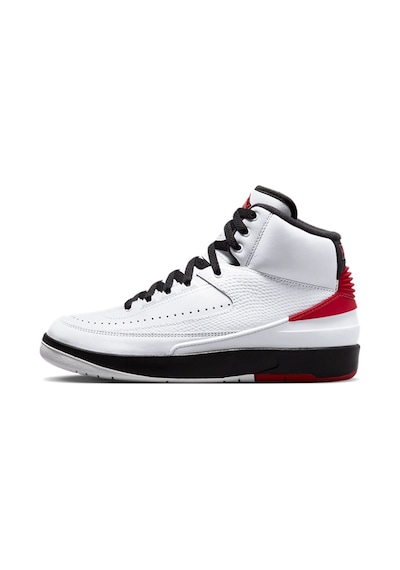 Nike Air Jordan 2 Retro Chicago Leather Unisex Sneaker Hakiki Deri Bilekli Günlük Spor Ayakkabı Beyaz Kırmızı Siyah Beyaz Nike Air Jordan 2 Retro Chicago Leather Unisex Sneaker Hakiki Deri Bilekli Günlük Spor Ayakkabı Beyaz Kırmızı Siyah Beyaz
