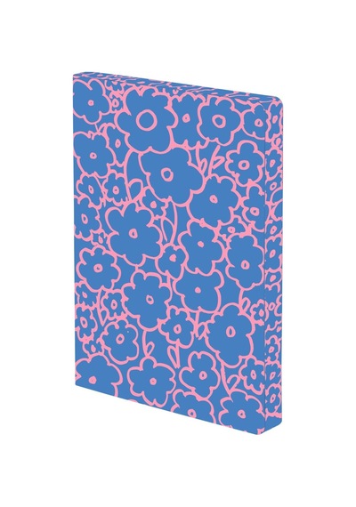 Tr Not Defteri A5+ Graphic L - Flower Power 3,5 Mm Nokta Izgarası 256 Numaralı Sayfa 120 G Birinci Sınıf Ka Çok Renkli
