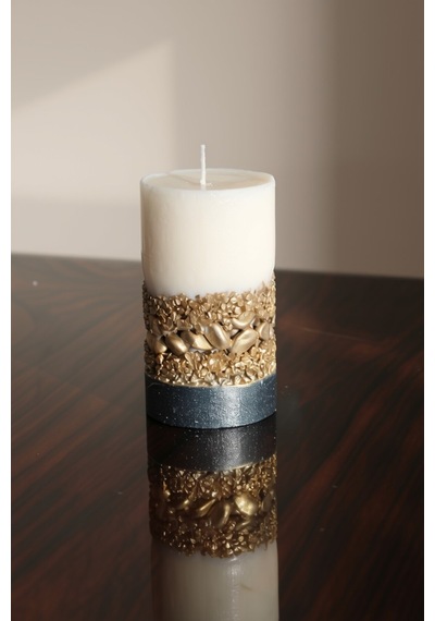 Giselle: Golden Column Candle Bej
