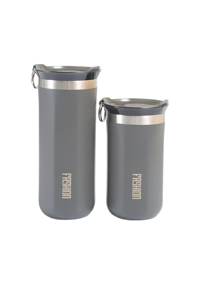 Çelik İçli Termos 350 Ml Gri Skm010 01