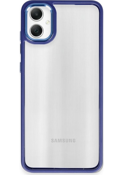 Newface Samsung Uyumlu Galaxy A05 Kılıf Power Silikon - Lacivert Lacivert