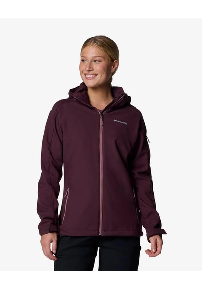 Columbia Cascade Ridge Iı Kadın Softshell Mont Bordo