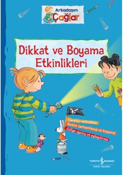Dikkat Ve Boyama Etkinlikleri - Arkadaşım Çağlar - Ayho-829704
