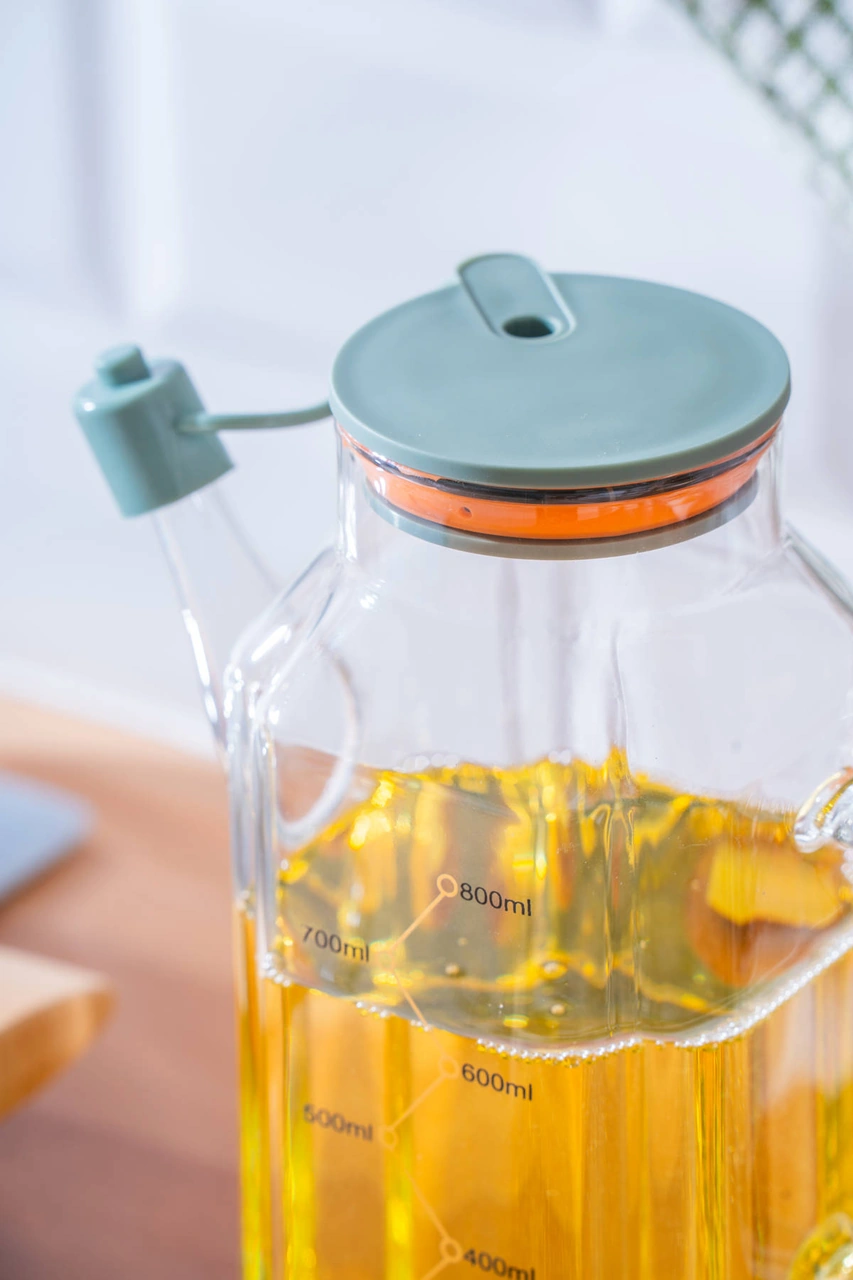 Acar Lume Cam Yağdanlık - 800 Ml Yeşil