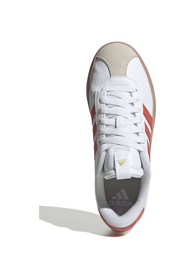 Adidas Vl Court 3.0 Beyaz Kadın Sneaker Beyaz-turuncu Beyaz - Turuncu