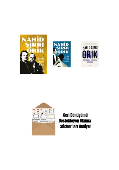 Mehlika Hanım Ailesi + Her Şey Bitmeden, Gece Olmadan + Eski Zaman Kadınları Arasında + Okuma Sticker'ları