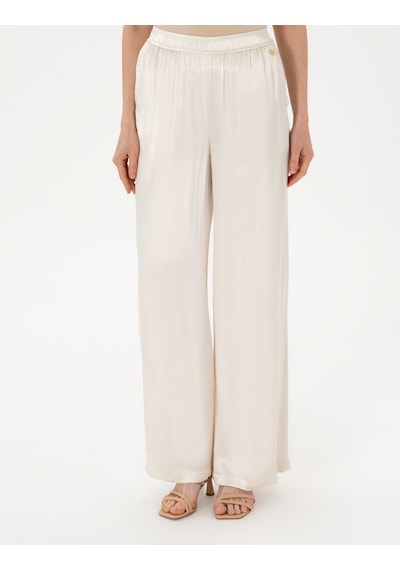 Pierre Cardin Kadın Ekru Pantolon Kanvas-chino 50301267-vr019 Ekru