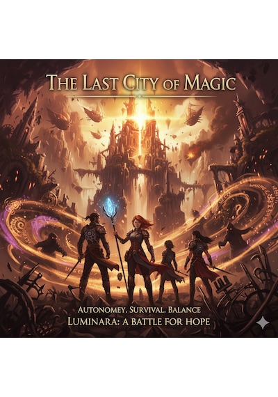 Twin Store The Last City Of Magic - İngilizce E-kitap Dijital Teslimat Bzstwın