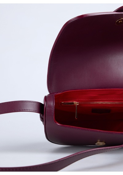 Lancel Bordo Kadın Deri Çapraz Çanta A1371826tu