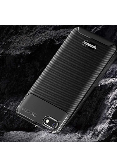 Xiaomi Redmi 6a Kılıf Zore Negro Silikon Kapak Lacivert