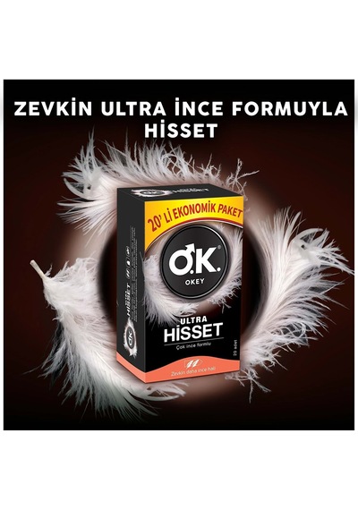 Okey Ultra Hisset Prezervatif 6 x 20'li