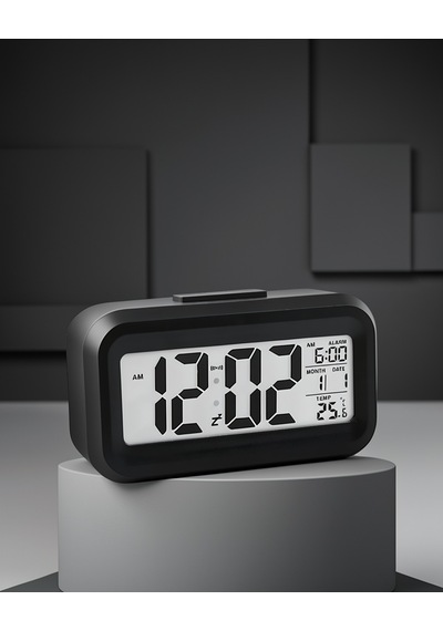 Dijital Masa Saati Led Ekranlı Alarmlı Pilli Diğer 80604120