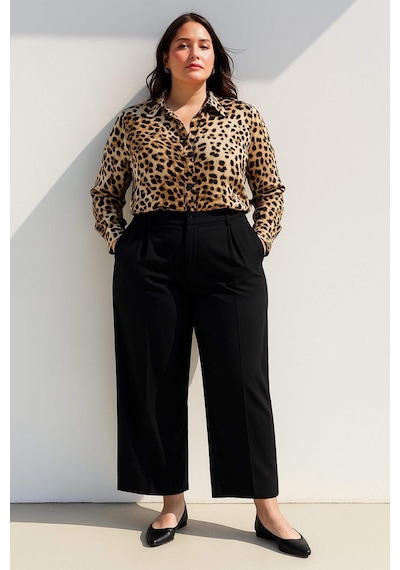 DeFacto Regular Fit Leopar Desenli Uzun Kollu Gömlek I8266AZ25SPBG362