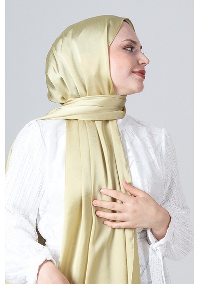 Harem Scarf Como Saten Şal V-81 Çok Renkli