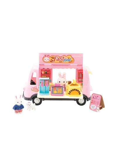 Bay Dreamy Mini Tavşan- Fast Food Karavanı Oyun Se