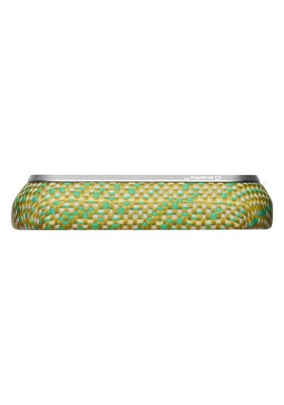Apple Uyumlu Apple iPhone 18 Pro Max Kılıf M-safe Özellikli Aramid Karbon Fiber Pitaka Wind Over Wheat Kapak Sarı-yeşil Sarı - Yeşil