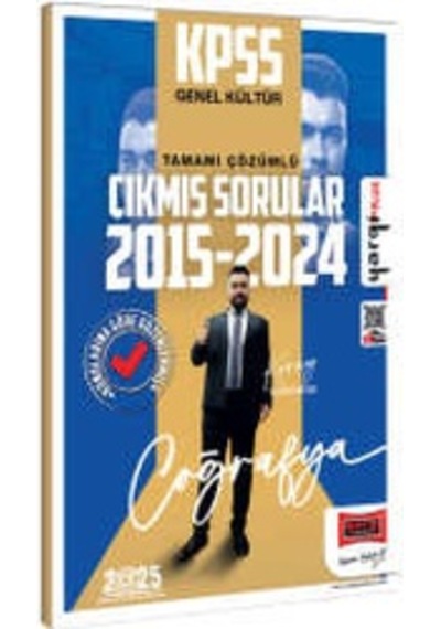 Yargı Yayınları 2025 Kpss Genel Kültür 2015-2024 Coğrafya Konularına Göre Düzenlenmiş Tamamı Çözümlü Çıkmış Sorular