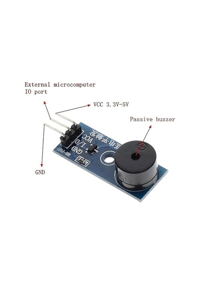 Mini Aktif Buzzer Zil Ses Kartı