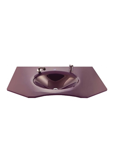 Cam Lavabo Berber Modeli 70 x 56 CM