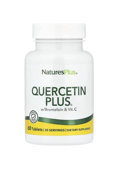 Naturesplus, Quercetin Plus With Bromelain & Vit. C, 60 Tablets