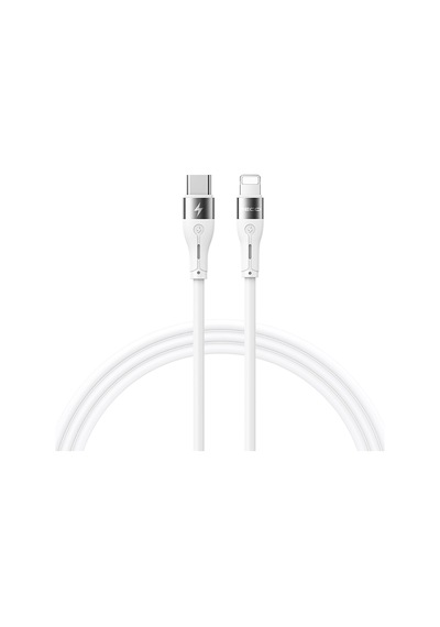 Recci Rs11cl Type-c To Lightning Pd Hızlı Şarj Özellikli Data Ve Şarj Kablosu 20w 1m Beyaz