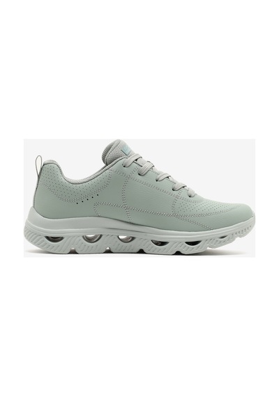 Skechers Bobs Arc Waves - Easy Fıt Kadın Haki Spor Ayakkabı 117177 Sage