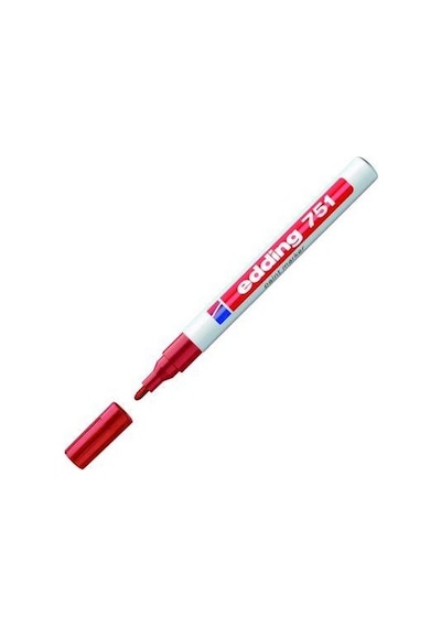 Ofisinn Edding 751-02 Kırmızı Marker Kalemleri