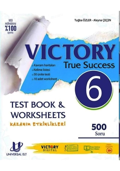 Victory 6.sınıf True Success Test Book-worksheets