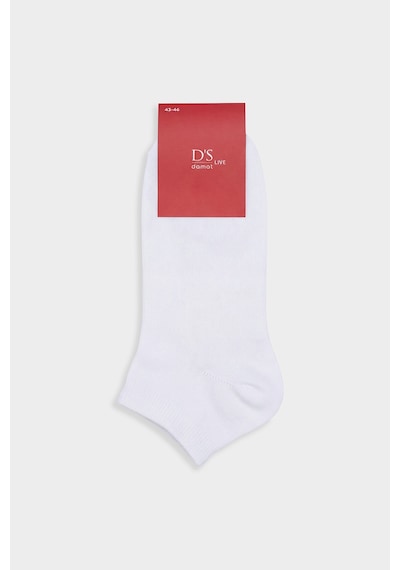 D'S Damat Ds Damat Beyaz Pamuklu Spor Patik Çorap 6hc16ortptkc1 801 D'S Damat Ds Damat Beyaz Pamuklu Spor Patik Çorap 6hc16ortptkc1 801