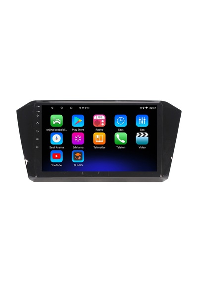 VW PASSAT B8 ANDROİD 12 MULTİMEDYA EKRAN NAVİGASYON CARPLAY