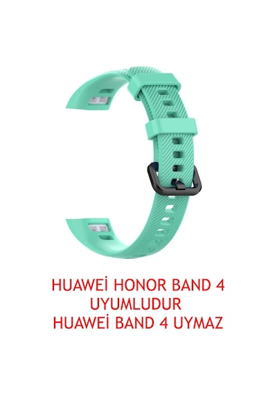 Honor Band 4 Kordon, Silicone Sport Band Turkuaz Turkuaz