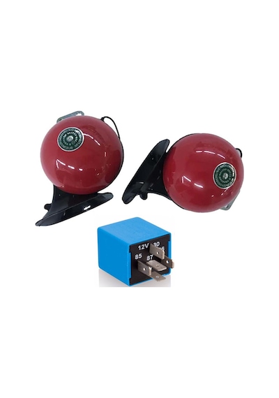 Mıtsuba Tipi Cacat Çat Çat Korna+Kesici Röle 12 Volt