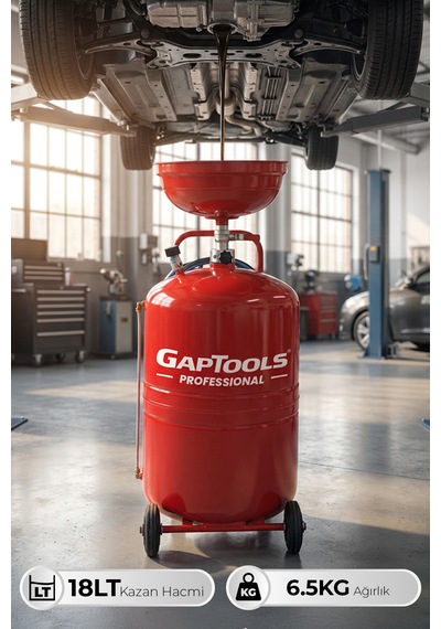 Gaptools Havalı Yağ Boşaltma