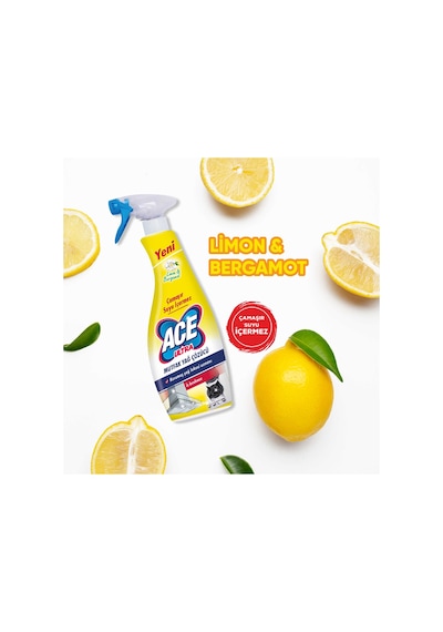 Ace Ultra Sprey Mutfak Çamaşır Suyu İçermeyen 700 ML