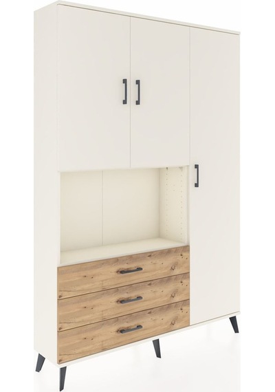 Arges Dolap 7 Raflı 3 Çekmeceli 3 Kapaklı 132x30x195 Aytaşı-aytaşı/çam Aytası/atlas Çam Arges Dolap 7 Raflı 3 Çekmeceli 3 Kapaklı 132x30x195 Aytaşı-aytaşı/çam Aytası/atlas Çam
