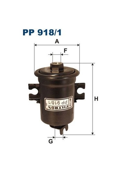 Fıltron Pp918/1 Benzın Fıltresı Toyota Corolla 1.6 Enjeksıyonlu 1992-1998 Ae101