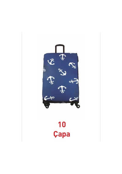 My Saraciye My 10 Çapa Valizler İçin Kılıf Seti Kabin Orta Ve Büyük Çok Renkli