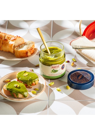 Servet Şeker İlavesiz Antep Fıstığı Ezmesi 200 G