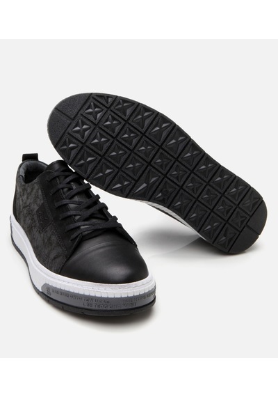Hotiç Erkek Deri Siyah Baskılı Spor Ayakkabı 02ayh305960a100 Siyah-black Siyah Hotiç Erkek Deri Siyah Baskılı Spor Ayakkabı 02ayh305960a100 Siyah-black Siyah
