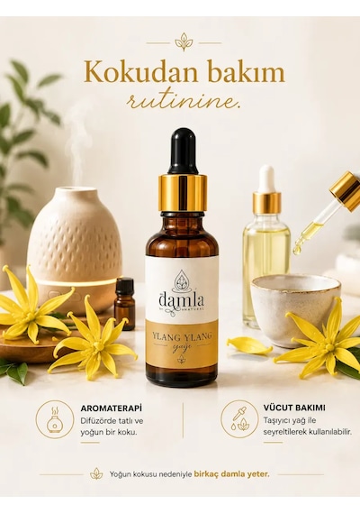 Biodamla Natural Ylang Ylang Yağı 20 Ml