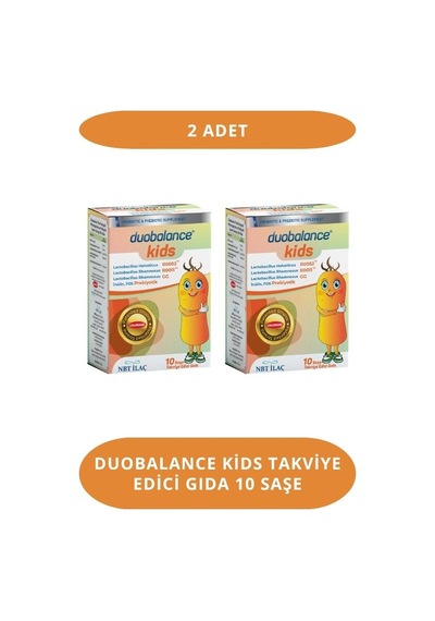 Duobalance Kids Takviye Edici Gıda 10 Saşe 2 Adet 1