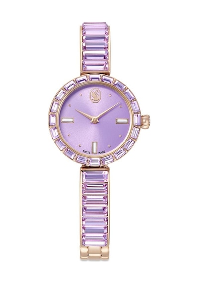 5743713 Swarovski Saat Matrıx:mb Mauve/mauve/pcg Rose Gold