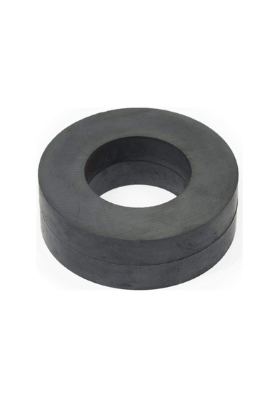 Mns Magneteksan Ferrit - Halka Seramik Siyah Kömür Mıknatıs Ø70x32x10 Mm 1 Adet
