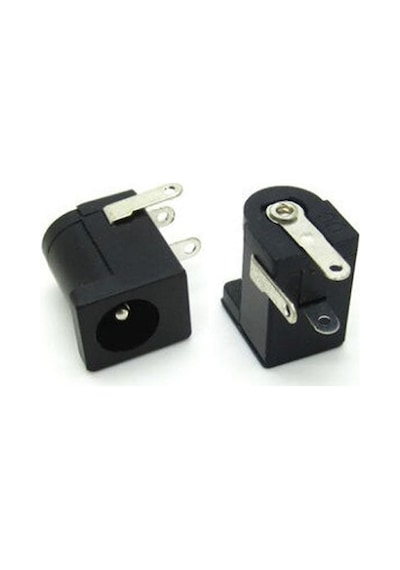 5.5mm X 2.1mm Dc Güç Soketi Plastik Dc005 Pcb Tip