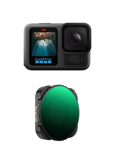 K&f Concept Gopro Hero13/hero12 Black Için Nd32-512 Filtre Hero13/12/11/10/9